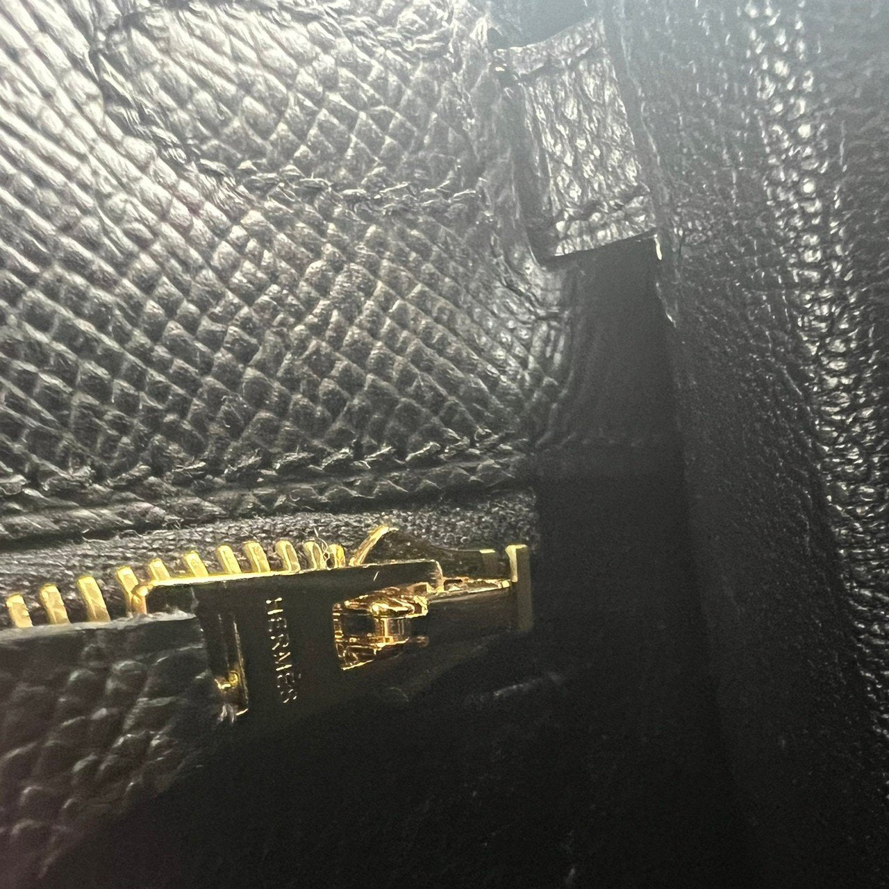 Kelly25 ケリー25 Black ブラック Epsom エプソン GHW ゴールド金具 Stamp-W W刻印