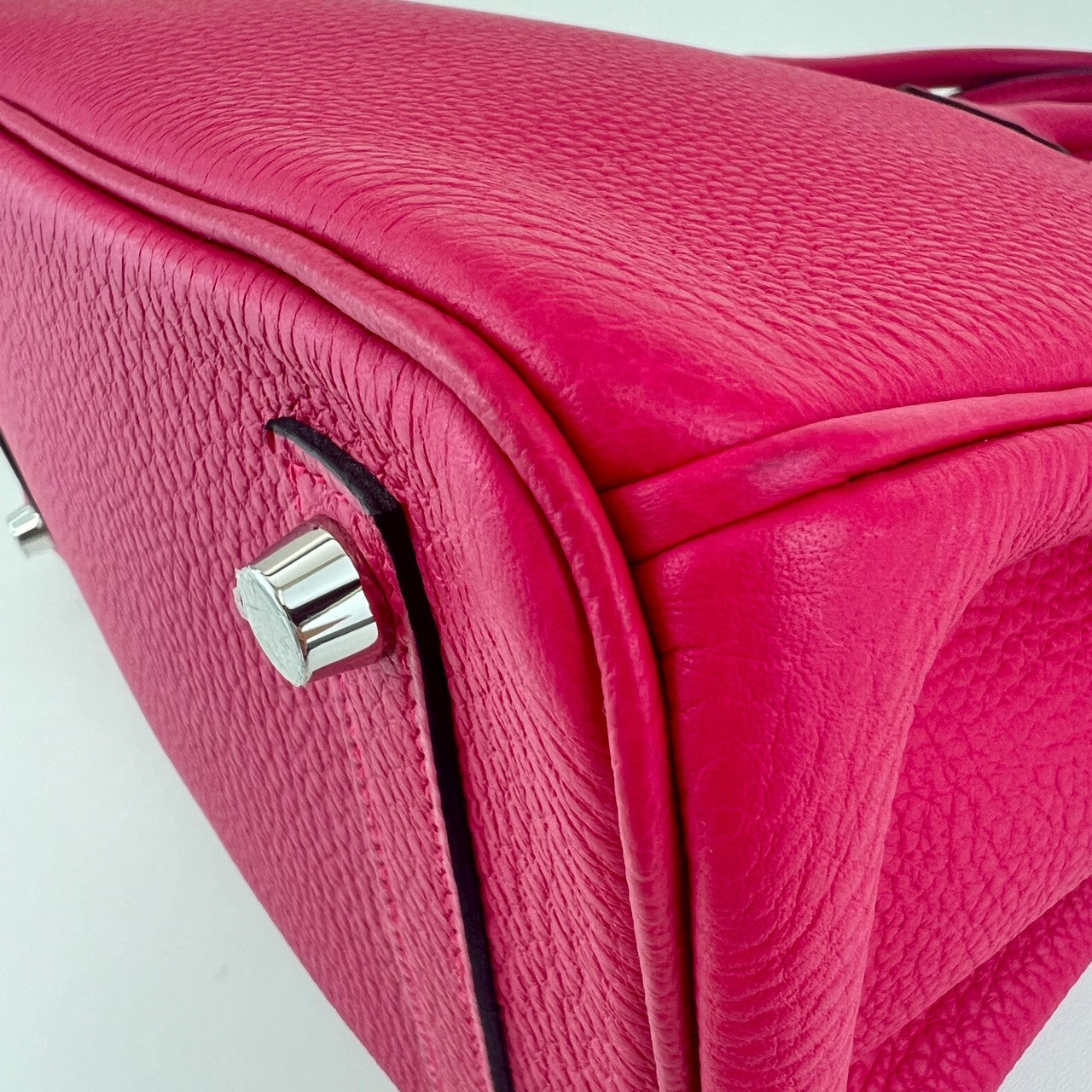 Hermès エルメス Birkin25 バーキン25 Stamp-U U刻印 Togo トゴ Rose mexico ローズメキシコ PHW シルバー金具