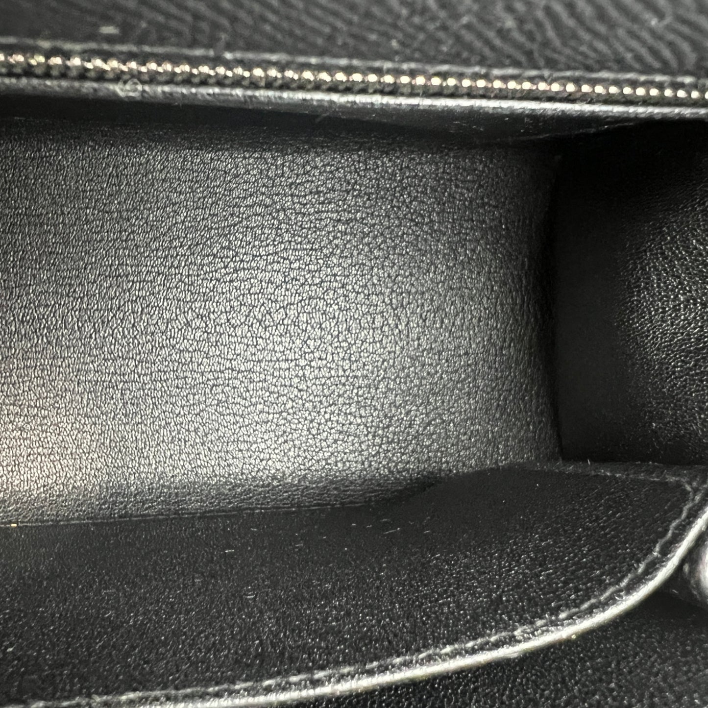 Hermès エルメス Kelly25 ケリー25 Stamp-K K刻印 Epsom エプソン Black ブラック PHW シルバー金具