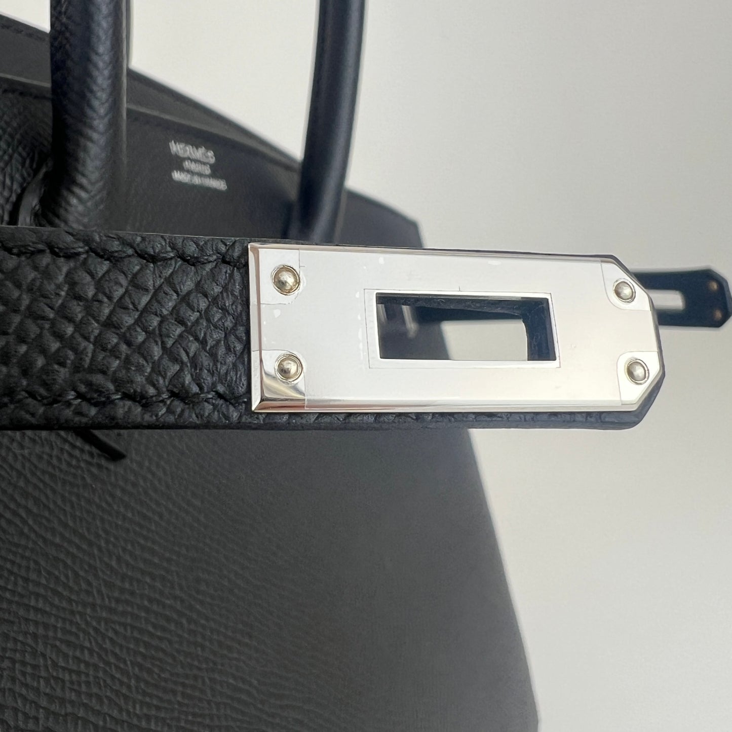 Hermès エルメス Birkin25 sellier バーキン25セリエ Stamp-W W刻印 Epsom エプソン Black ブラック PHW シルバー金具