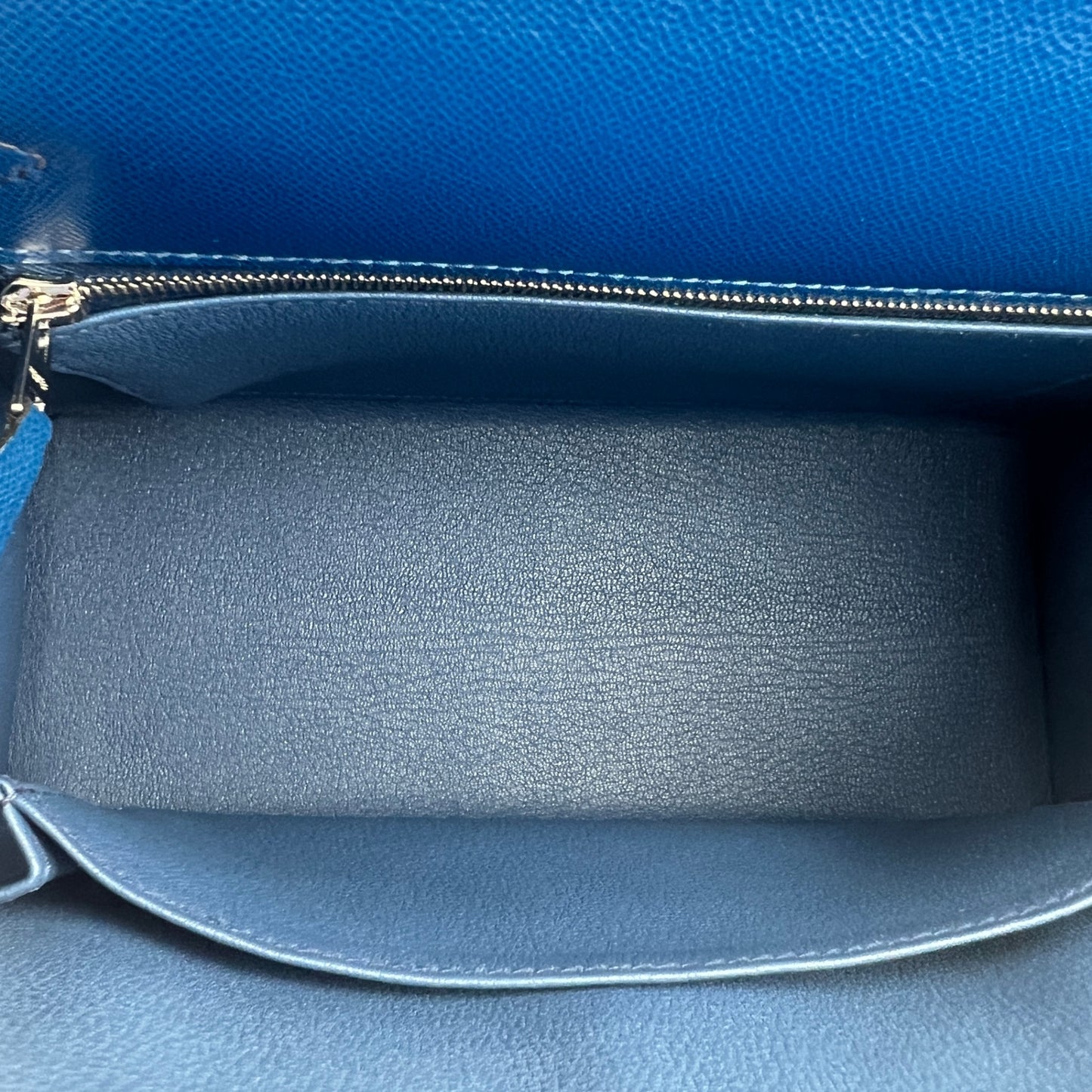 Hermès エルメス Kelly25 ケリー25 Stamp-W W刻印 Madame/Crocodile マダム/クロコダイル Deep blue ディープブルー PHW シルバー金具