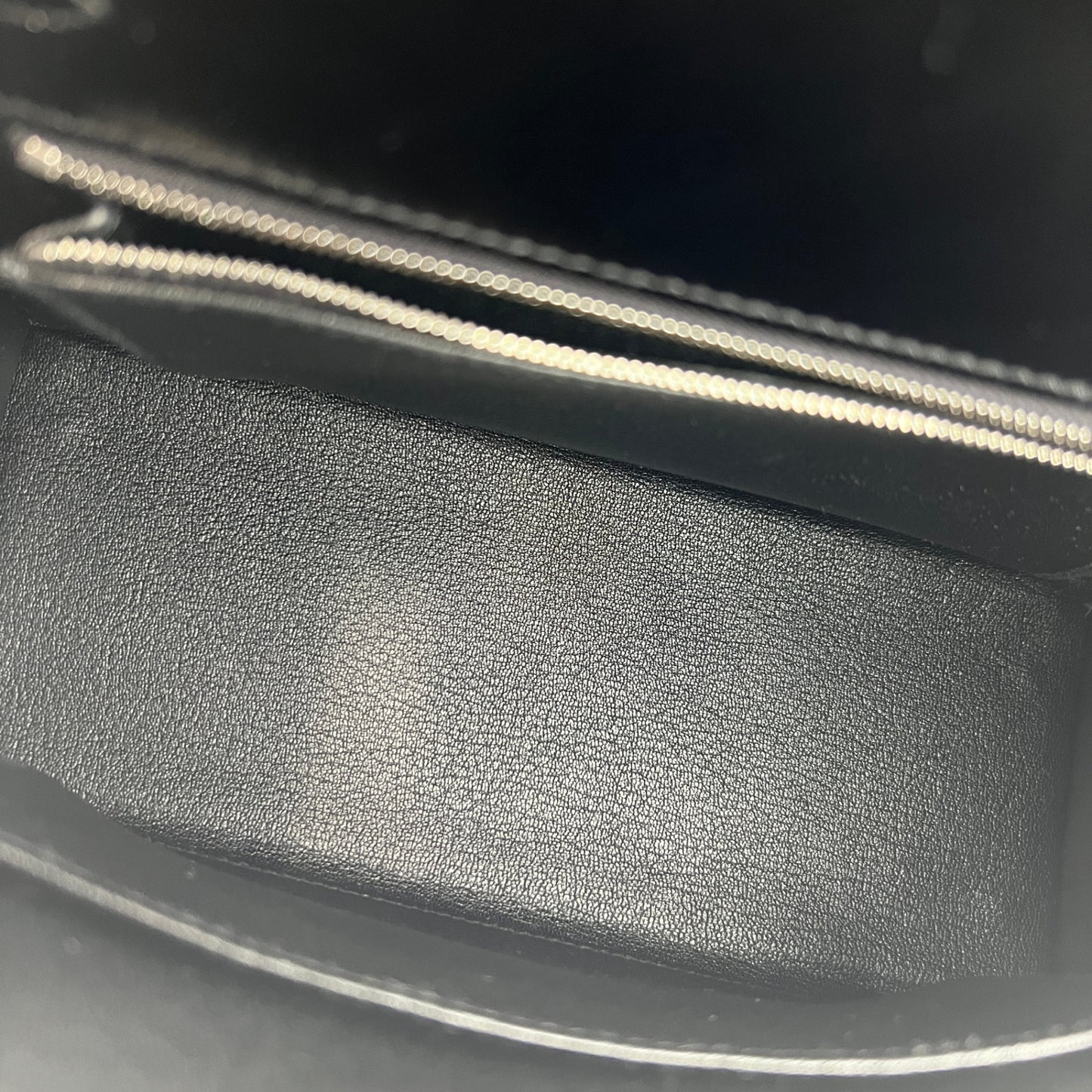 Hermès エルメス Kelly25 sellier ケリー25 セリエ Stamp-W W刻印 Box ボックス Black ブラック PHW シルバー金具