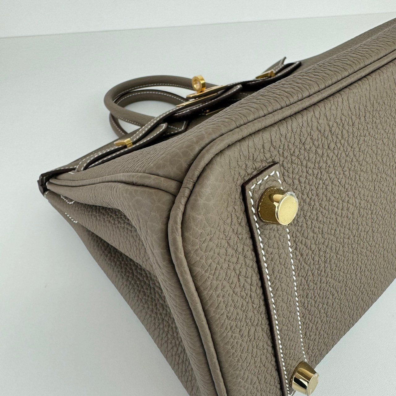 新品未使用 HERMES エルメス Birkin25 バーキン25 Etoupe エトープ GHW ゴールド金具 W刻印 Togo トゴ