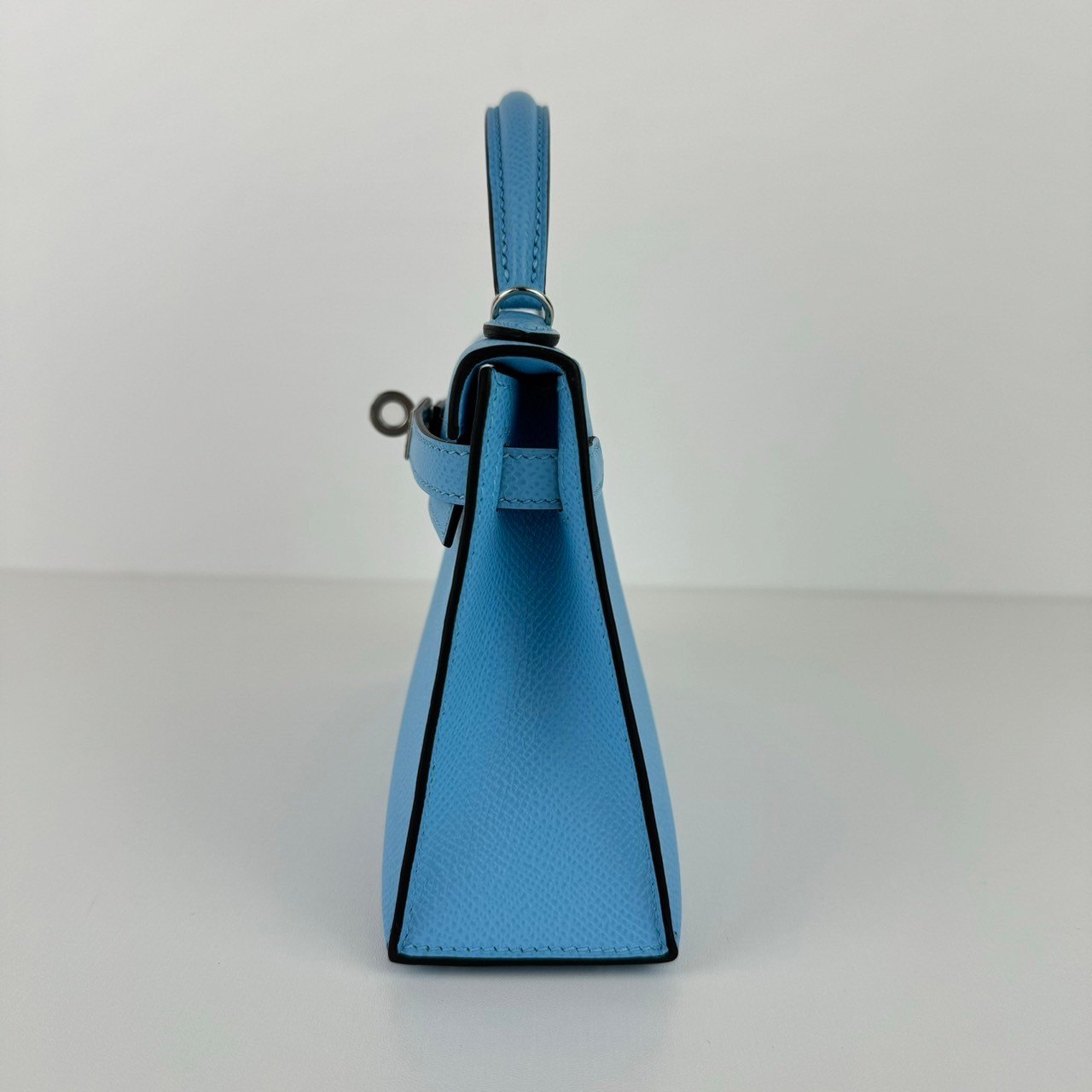Mini kelly ミニケリー Celeste セレステ Epsom エプソン PHW シルバー金具 Stamp-B B刻印