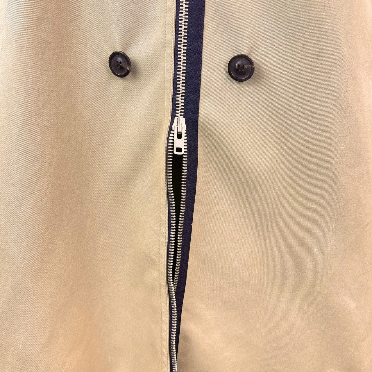 ジップアップトレンチコート beige ベージュ サイズ46
