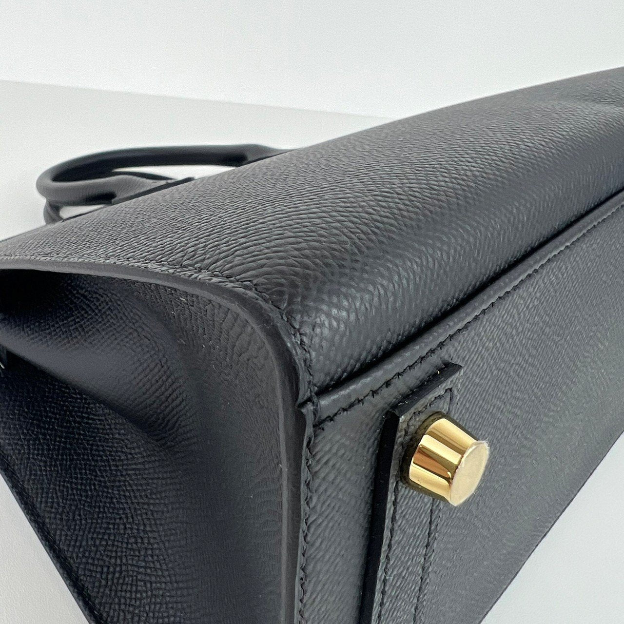 Mini kelly ミニケリー Black ブラック GHW ゴールド金具 W刻印 Epsom エプソン