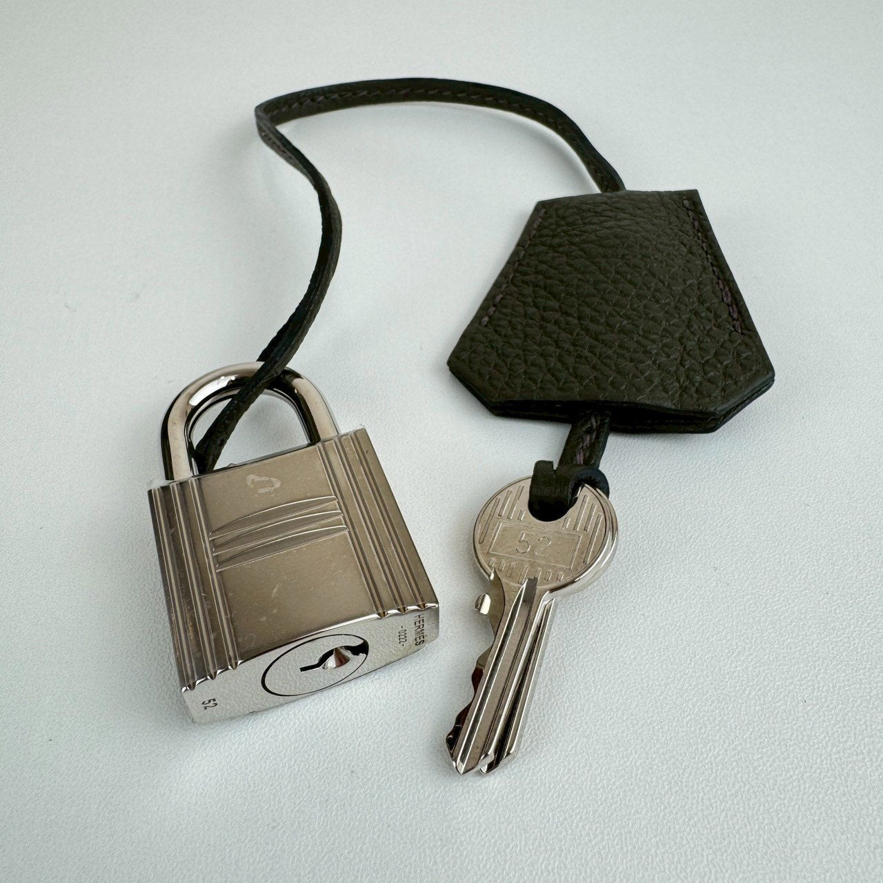 Haut a Courroies オータクロア40 Vert gris ヴェールグリス SV金具 Stamp-U U刻印 Togo トゴ