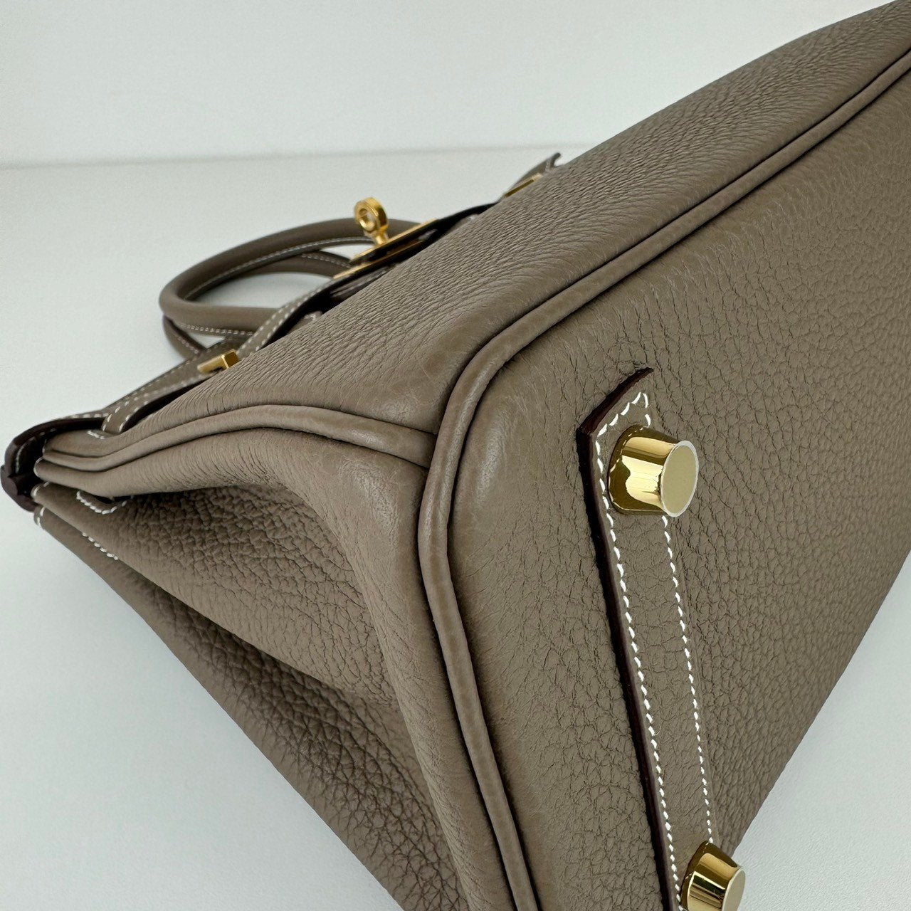 Birkin25 バーキン25 Stamp-W W刻印 Togo トゴ Etoupe エトープ GHW ゴールド金具