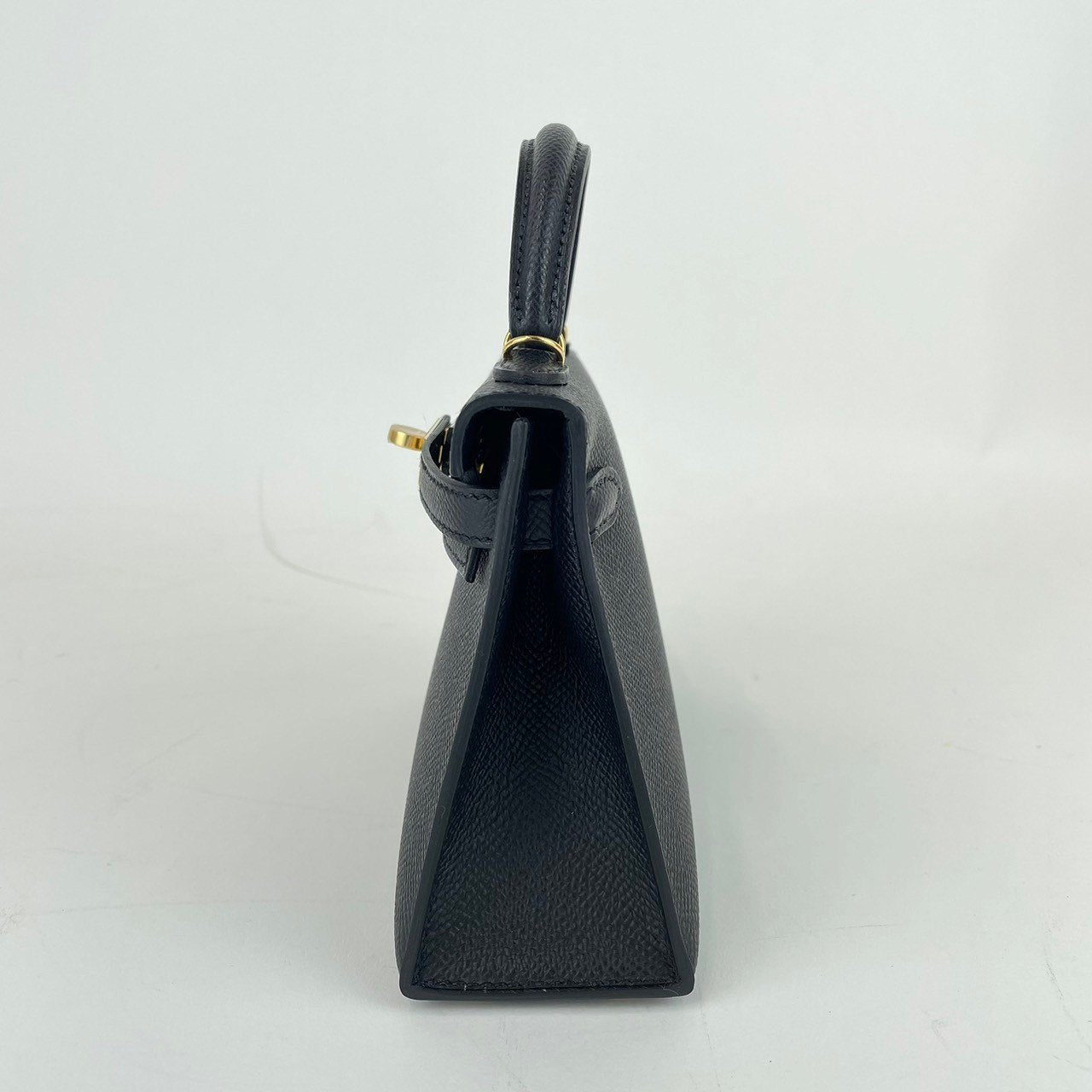 Mini kelly ミニケリー Black ブラック Epsom エプソン ゴールド金具 B刻 ショルダーバッグ レディースバッグ