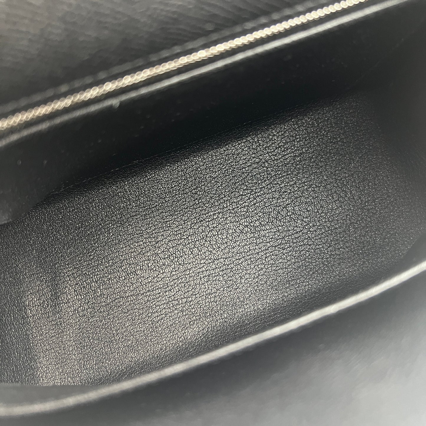 Hermès エルメス Kelly25 ケリー25 Stamp-K K刻印 Epsom エプソン Black ブラック PHW シルバー金具