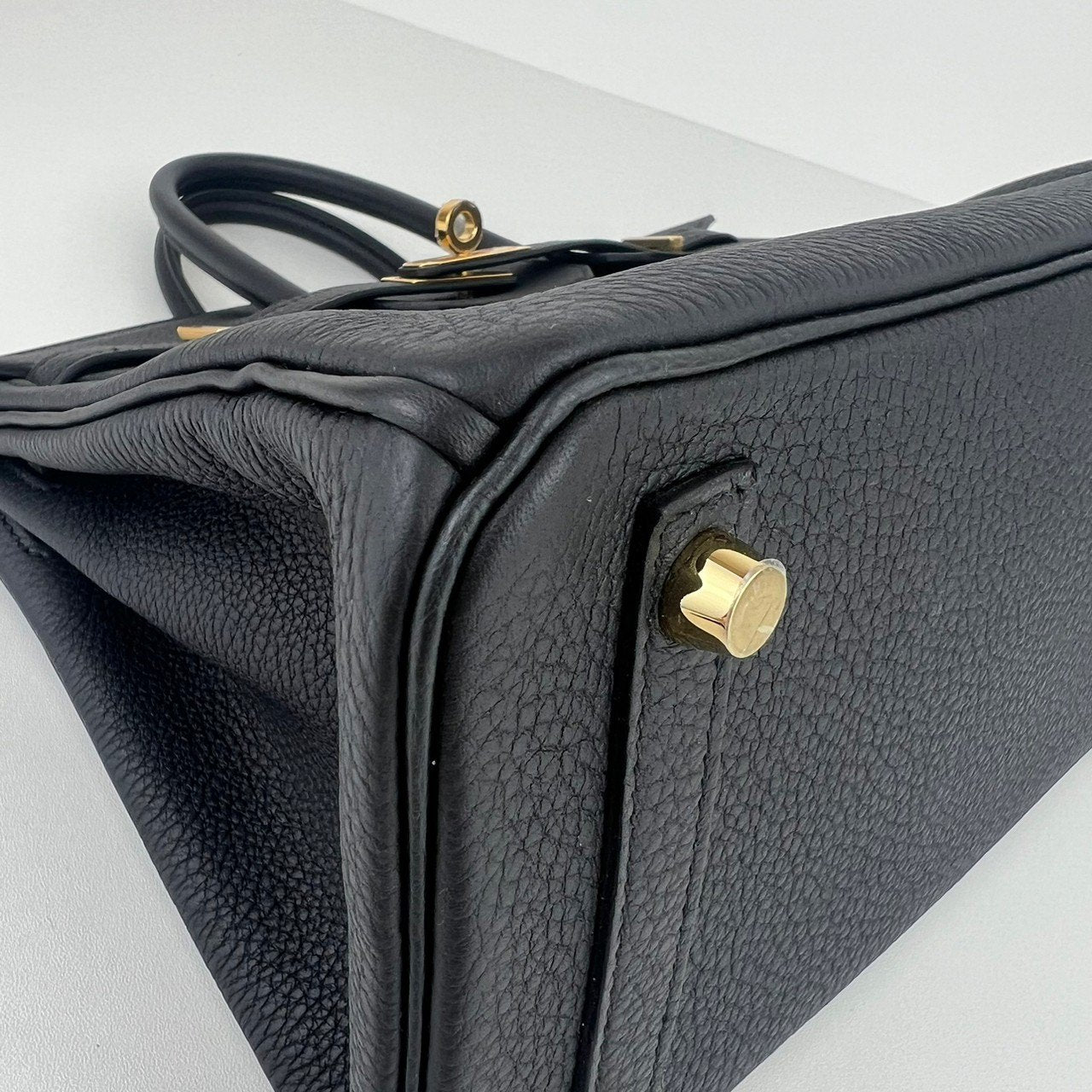 Birkin25 バーキン25 Black ブラック ゴールド金具 W刻印 Togo トゴ