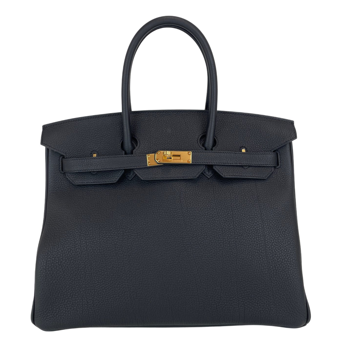 Birkin35 バーキン35 Stamp-W W刻印 Togo トゴ Black ブラック GHW ゴールド金具