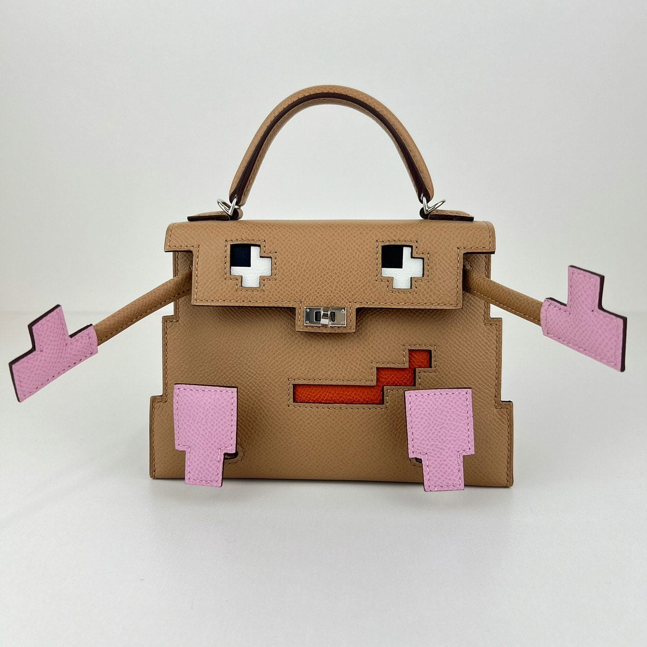 Kelly doll pict ケリードールピクト Chai/Celeste/Mauve sylvester チャイ/セレステ/モーヴシルベストル Epsom エプソン PHW シルバー金具 Stamp-B B刻