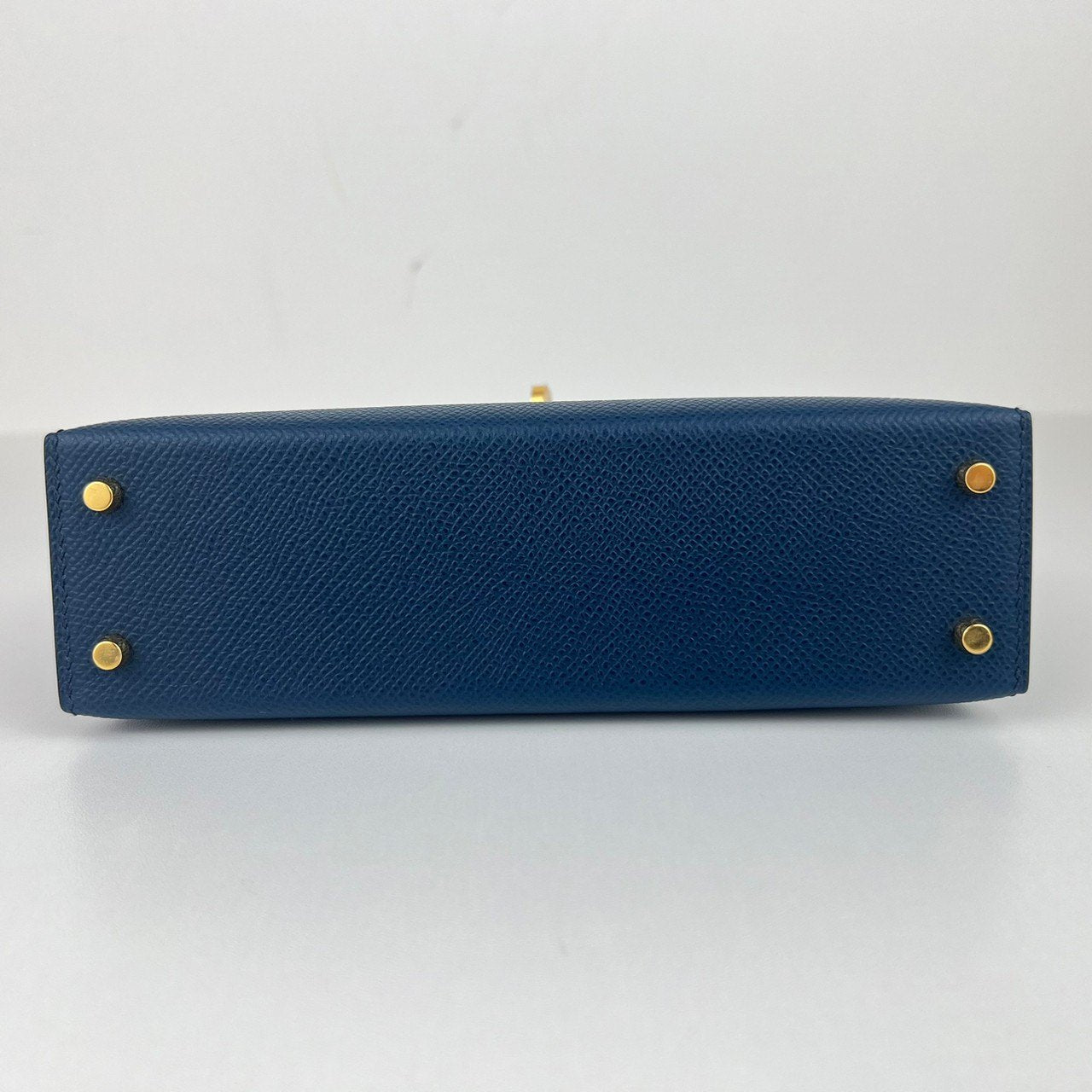 Mini kelly toricolor ミニケリートリコロール Bleu de presse/Black/Bleu indigo ブルードプリュス/ブラック/ブルーインディゴ GHW ゴールド金具 Epsom エプソン B刻印 Stamp-B