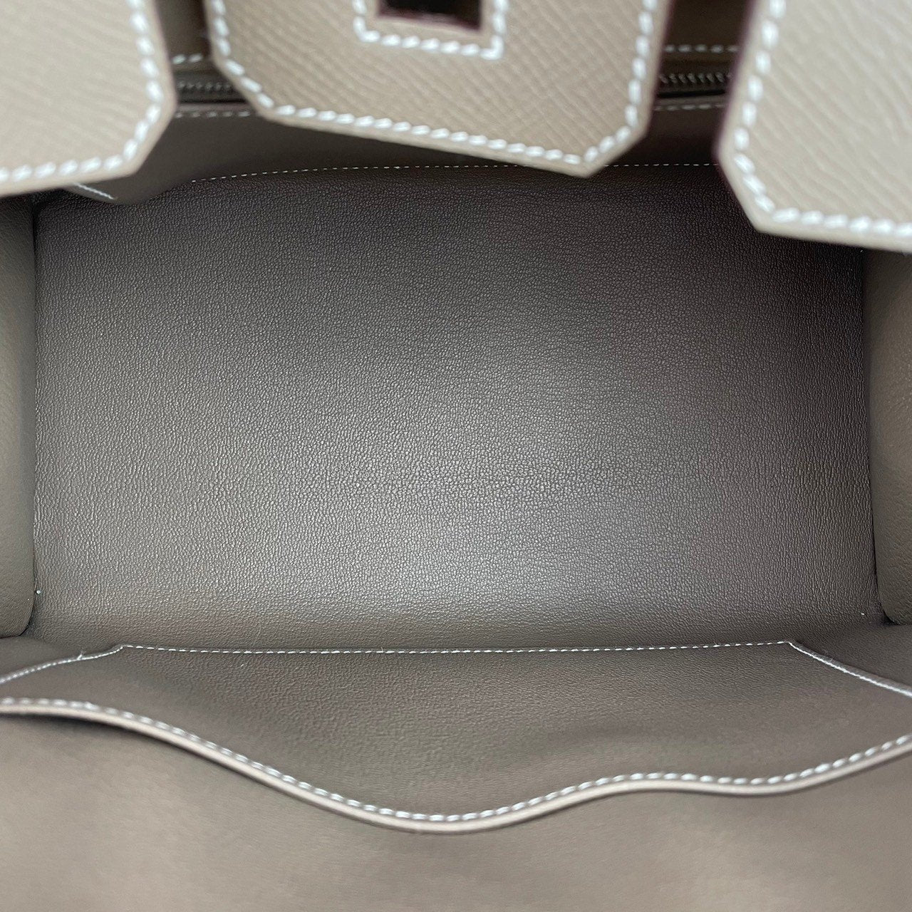 新品 HERMES エルメス Birkin25 バーキン25セリエ Etoupe エトープ PHW シルバー金具 Epsom エプソン W刻印