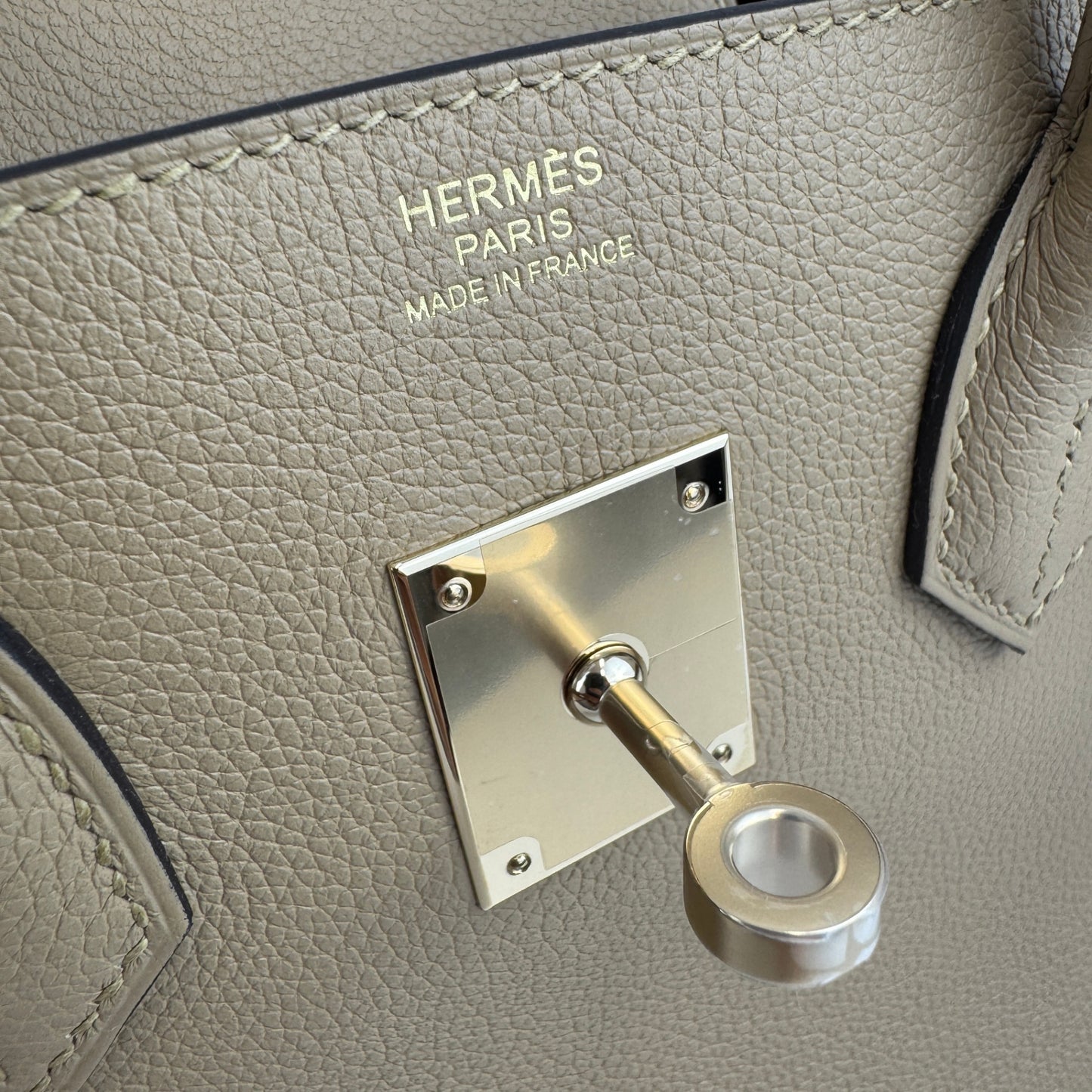 Hermès エルメス Shoulder Birkin29 ショルダーバーキン29 Stamp-K K刻印 Evercolor エバーカラー Poussiere プシエール PMBHW シャンパンゴールド金具