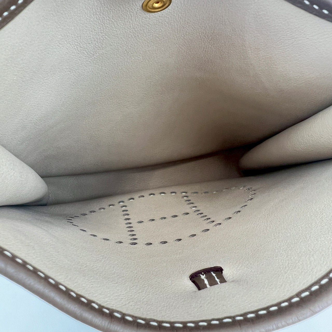 Hermès エルメス Evlyn TPM エヴリンTPM Stamp-B B刻印 Grizzly グリズリー Etoupe エトープ GHW ゴールド金具