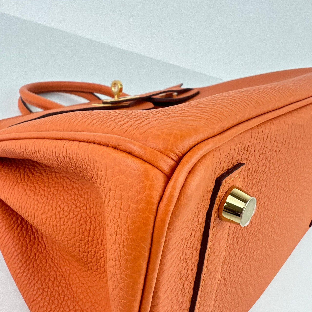 Birkin25 バーキン25 Orange オレンジ Togo トゴ GHW ゴールド金具 Stamp-W W刻印