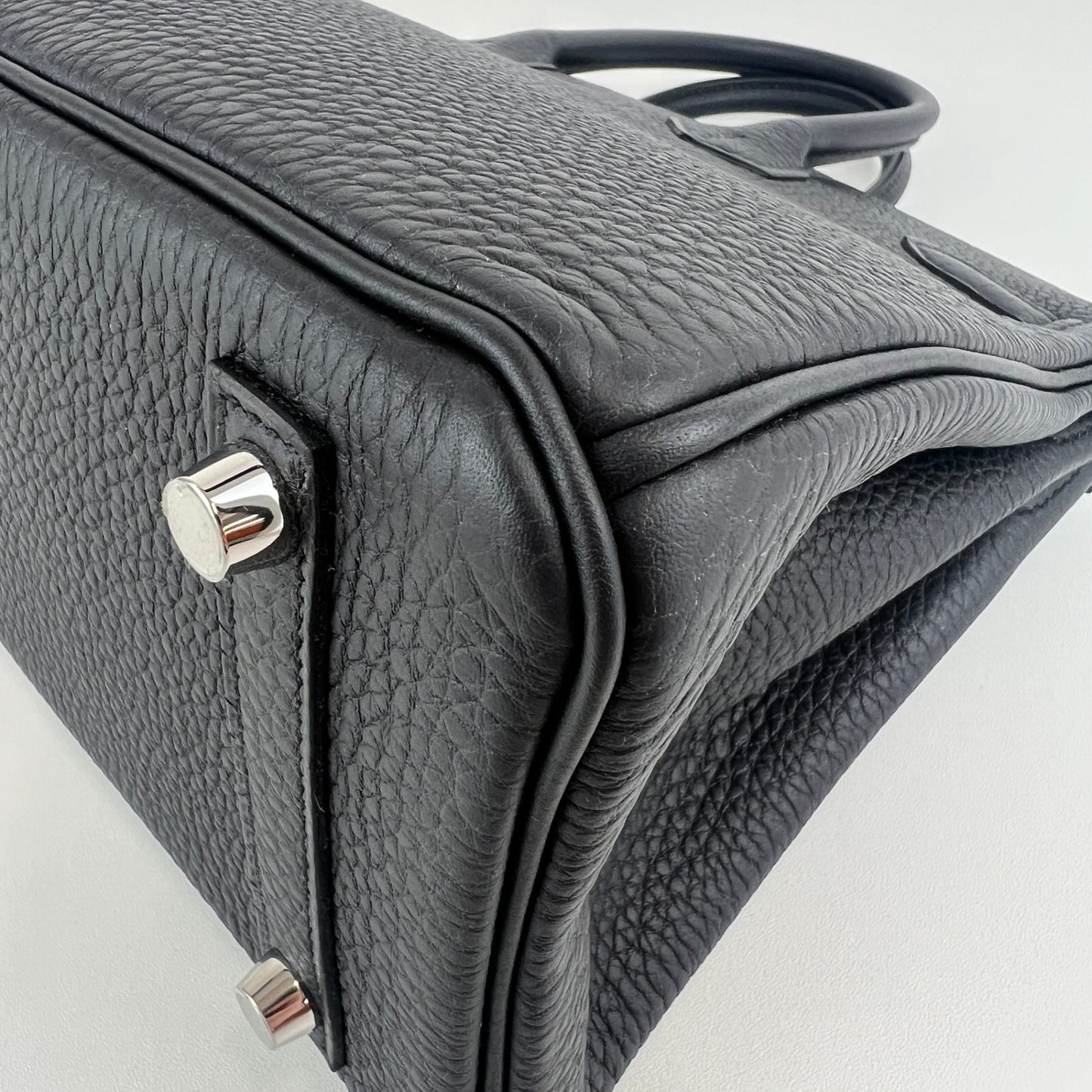 Birkin25 バーキン25 Black ブラック Togo トゴ PHW シルバー金具 Stamp-K K刻印