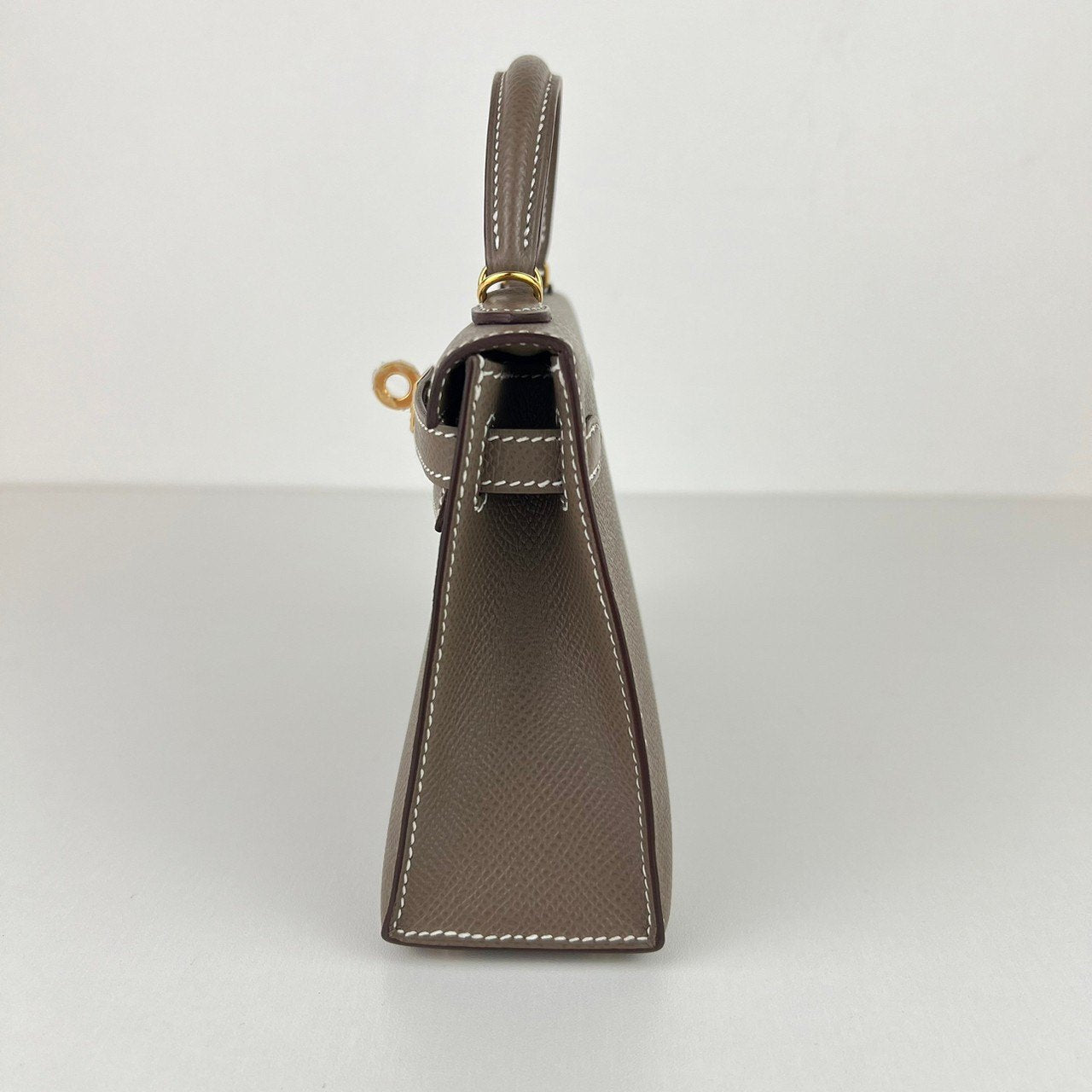 Mini kelly ミニケリー Etoupe エトープ GHW ゴールド金具Epsom エプソン Stamp-W W刻印