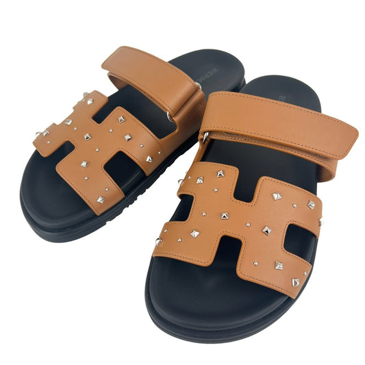 Cypre シプレ Gold ゴールド カーフスキン 36.5(24cm)