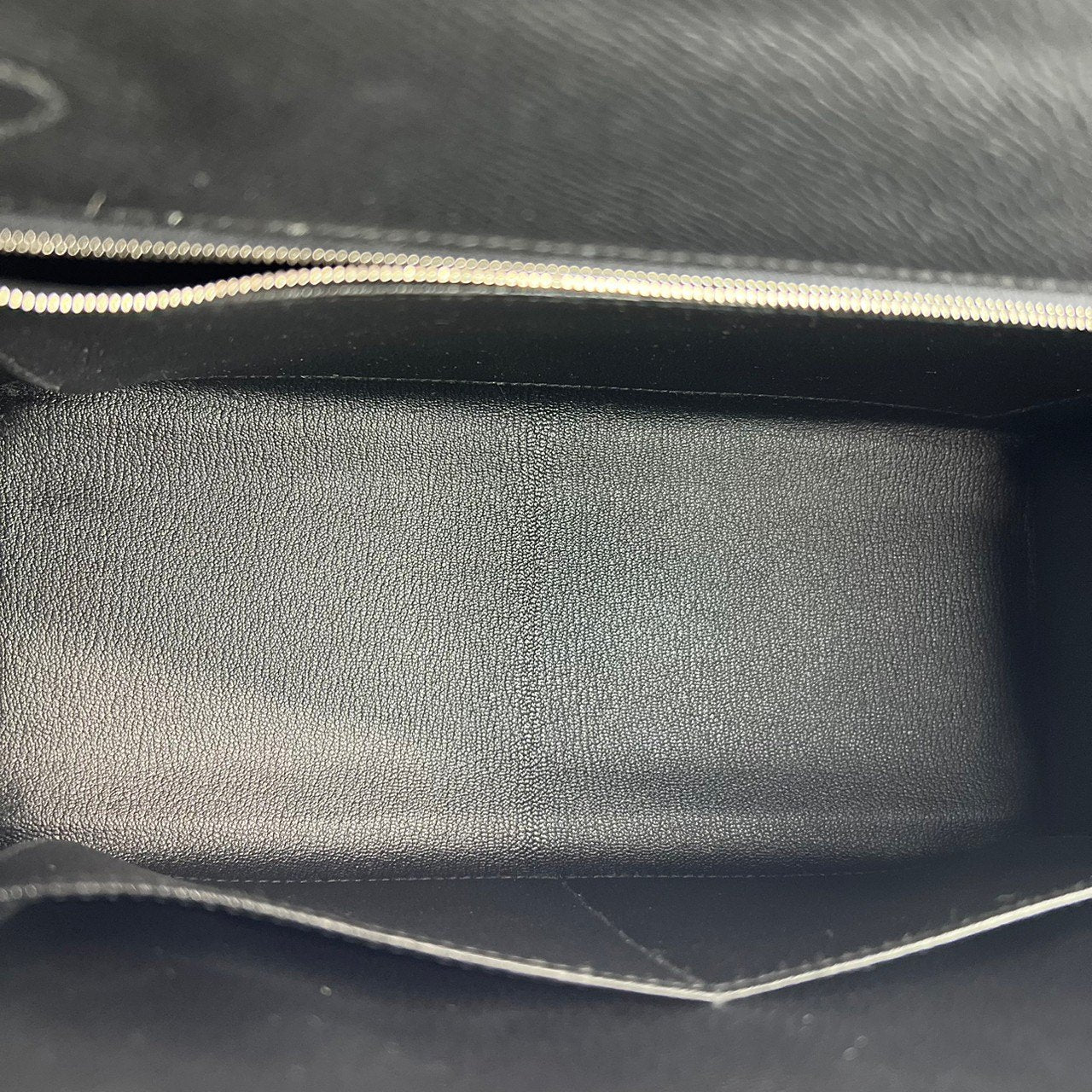 Kelly28 Sellier ケリー28 セリエ ブラック PHW シルバー金具 W刻 Togo トゴ