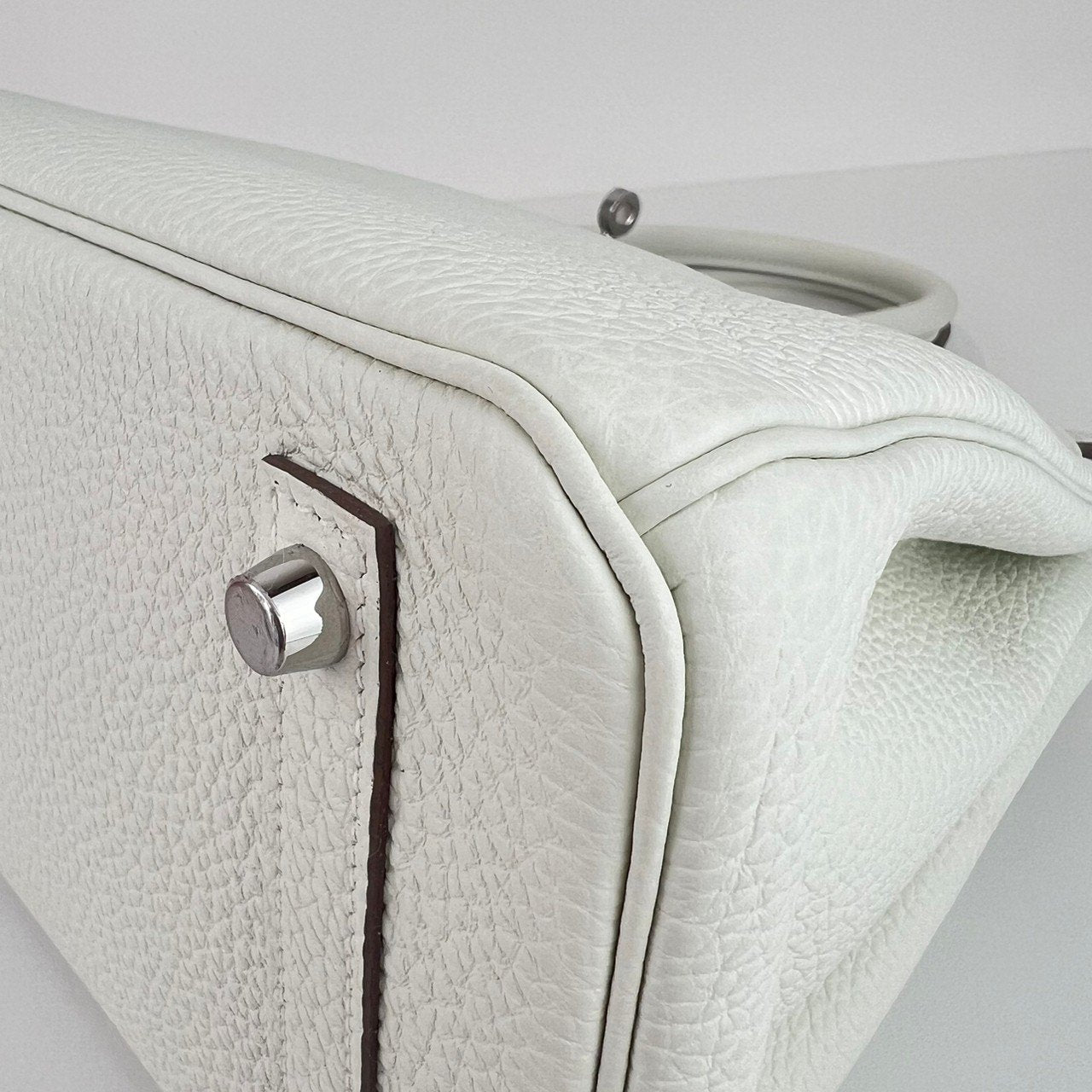 Birkin30 バーキン30 Stamp-B B刻印 Mushroom マッシュルーム PHW シルバー金具 Togo トゴ