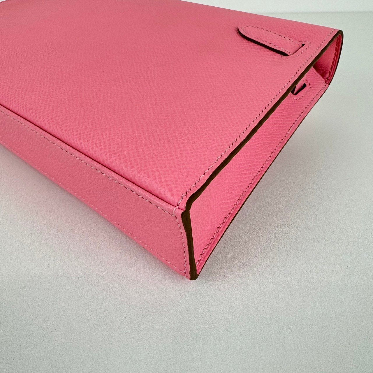 Kelly elan ケリーエラン Rose confetti ローズコンフェッティ Epsom エプソン PHW シルバー金具 Stamp-W W刻印