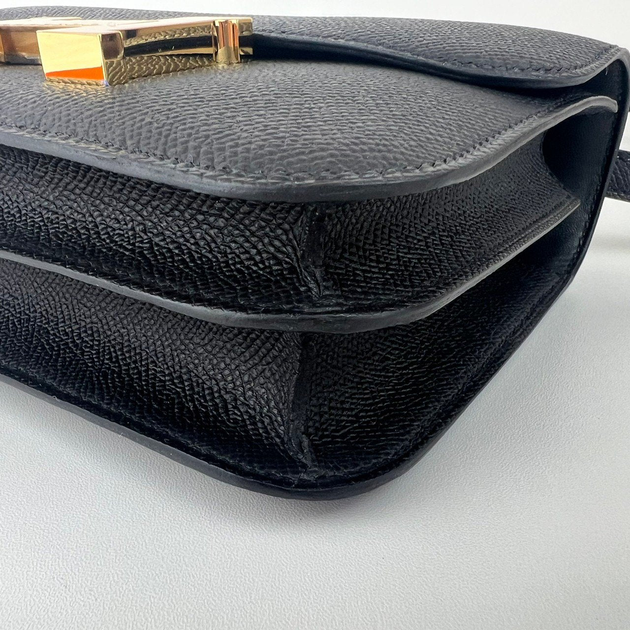 Constance mini コンスタンスミニ Black ブラック GHW ゴールド金具 Epsom エプソン Stamp-W W刻印