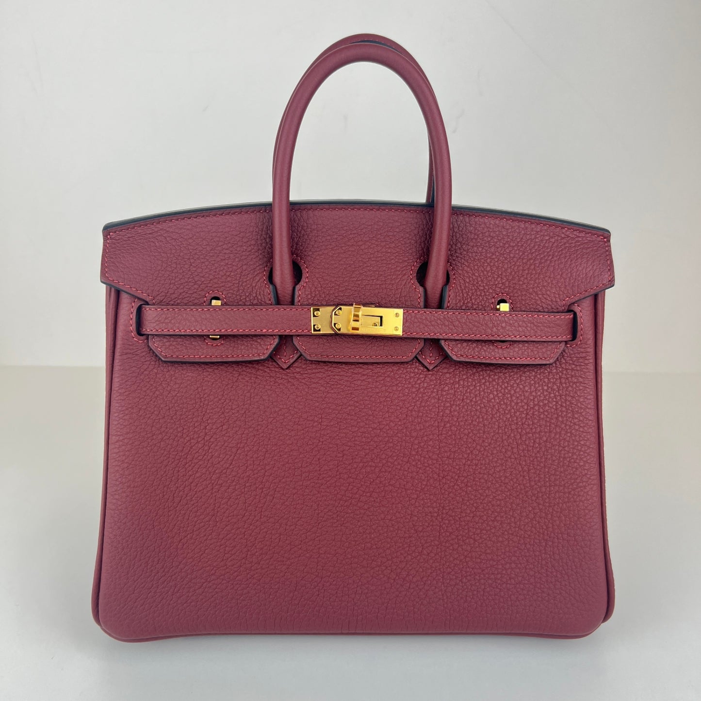 Birkin25 バーキン25 Rouge H ルージュアッシュ Togo トゴ GHW ゴールド金 Stamp-W W刻印