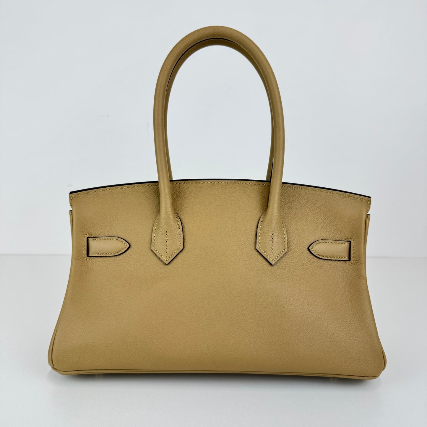 Hermès エルメス Shoulder Birkin29 ショルダーバーキン29 Stamp-K K刻印 Evercolor エバーカラー Poussiere プシエール PMBHW シャンパンゴールド金具