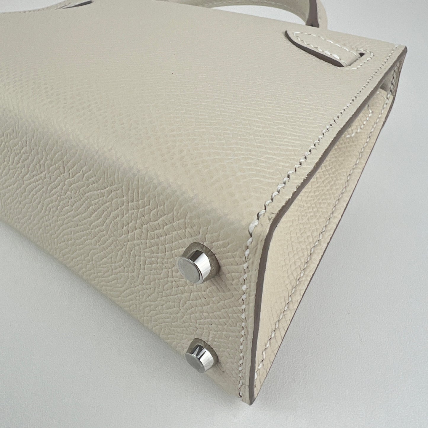 Mini kelly ミニケリー Craie クレ EHW エレクトラム金具 Epsom エプソン Stamp-K K刻印