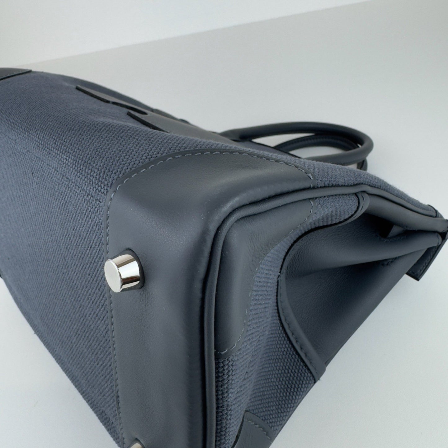 Birkin25 cargo バーキン25 カーゴ Gris misty グリミスティ Toile gieland/Swift トワルゴエラン/スイフト PHW シルバー金具 Stamp-W W刻印