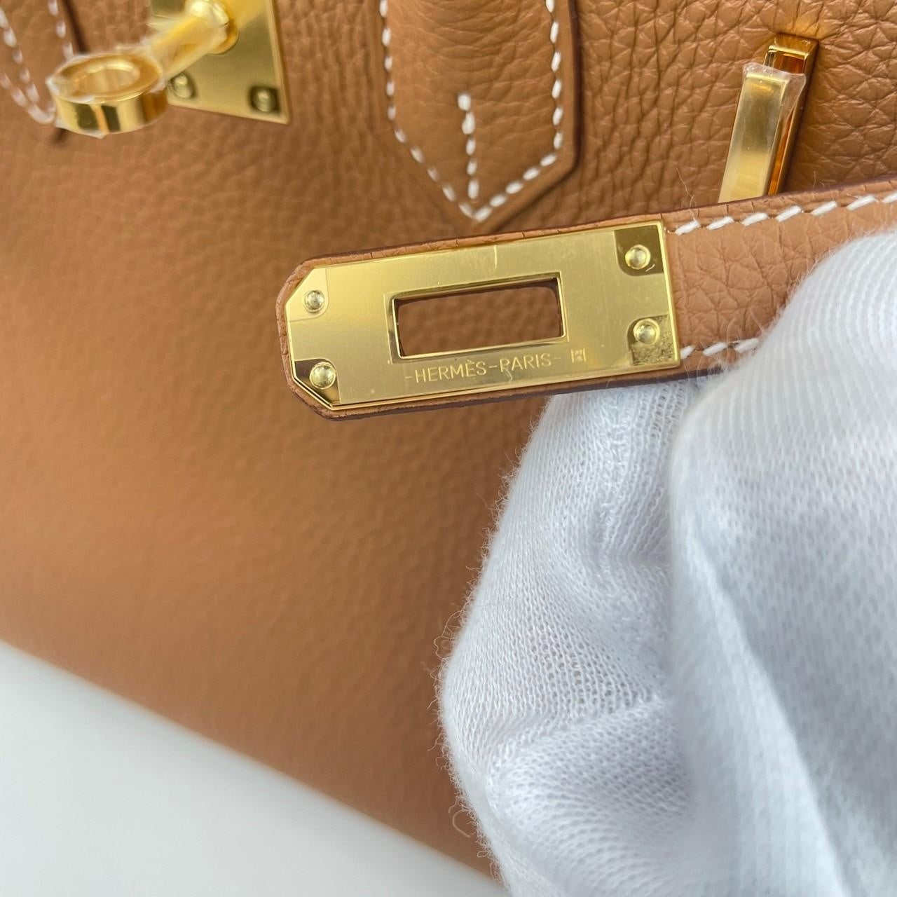 Birkin25 バーキン25 Gold ゴールド Togo トゴ GHW ゴールド金具 Stamp-B B刻