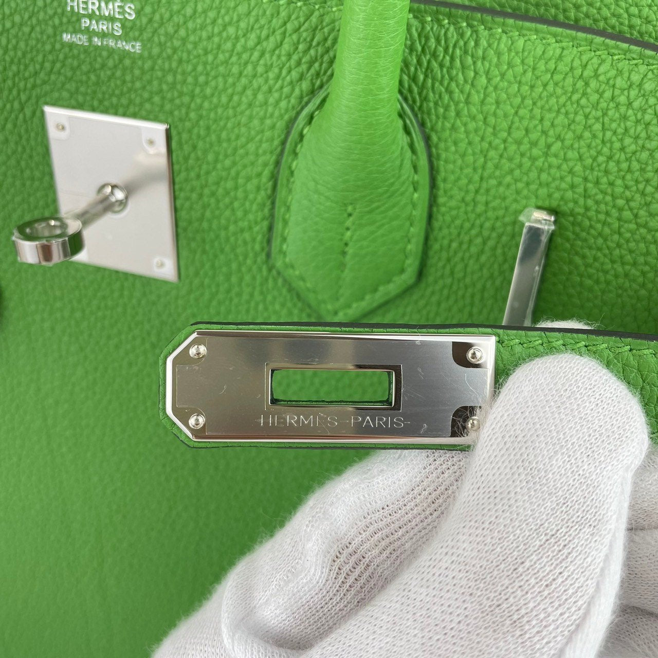 Birkin30 バーキン30 Vert yucca ヴェールユッカ Togo トゴ PHW シルバー金具 B刻