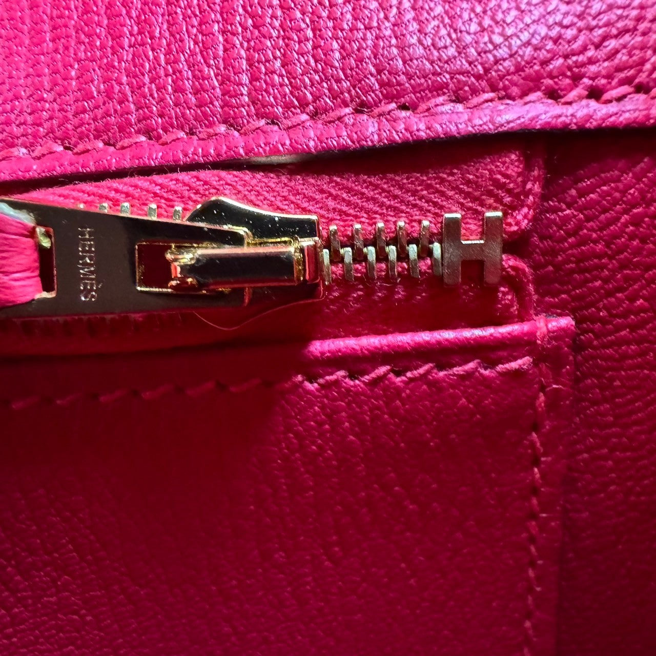 Birkin30 バーキン30 Rose extreme ローズエクストリーム Clemence クレマンス GHW ゴールド金具 Stamp-D D刻印