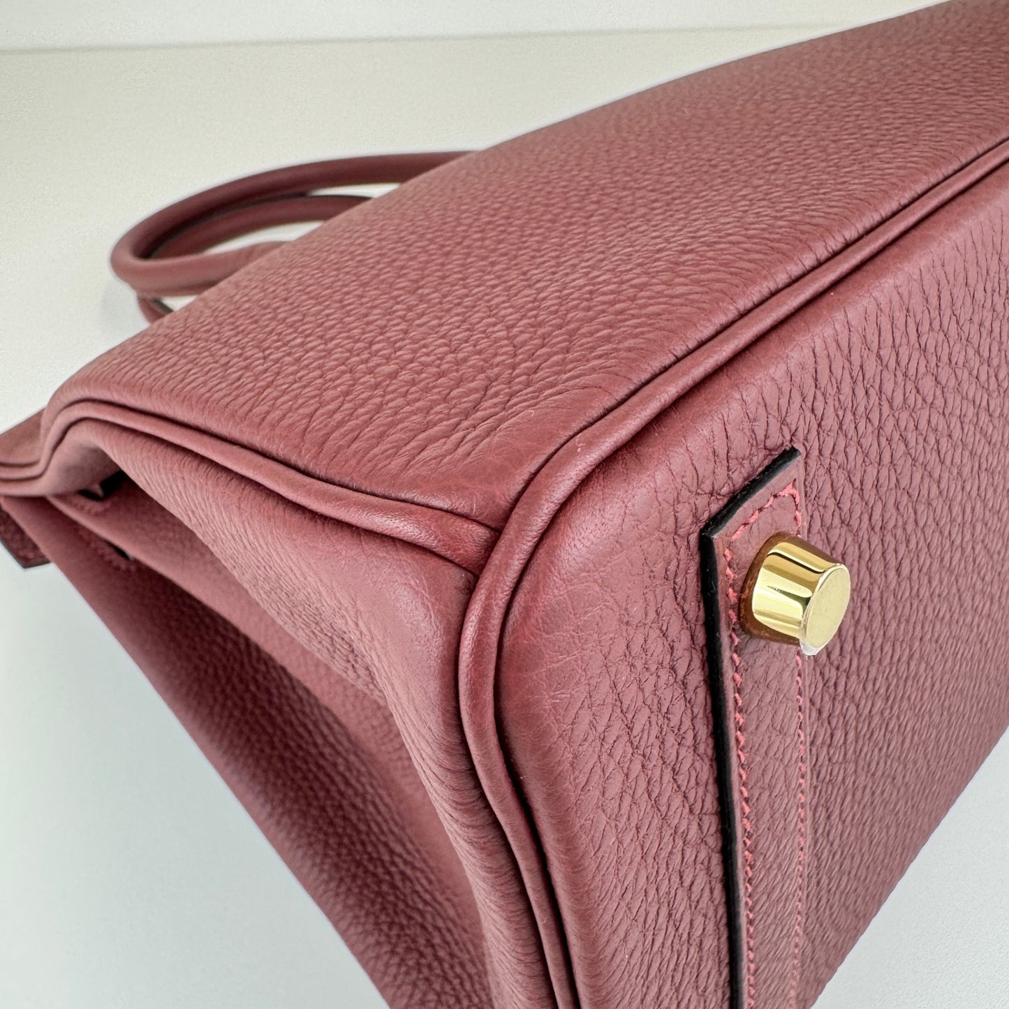 Birkin30 バーキン30 Rouge H ルージュアッシュ GHW ゴールド金具 Togo トゴ Stamp-W W刻印