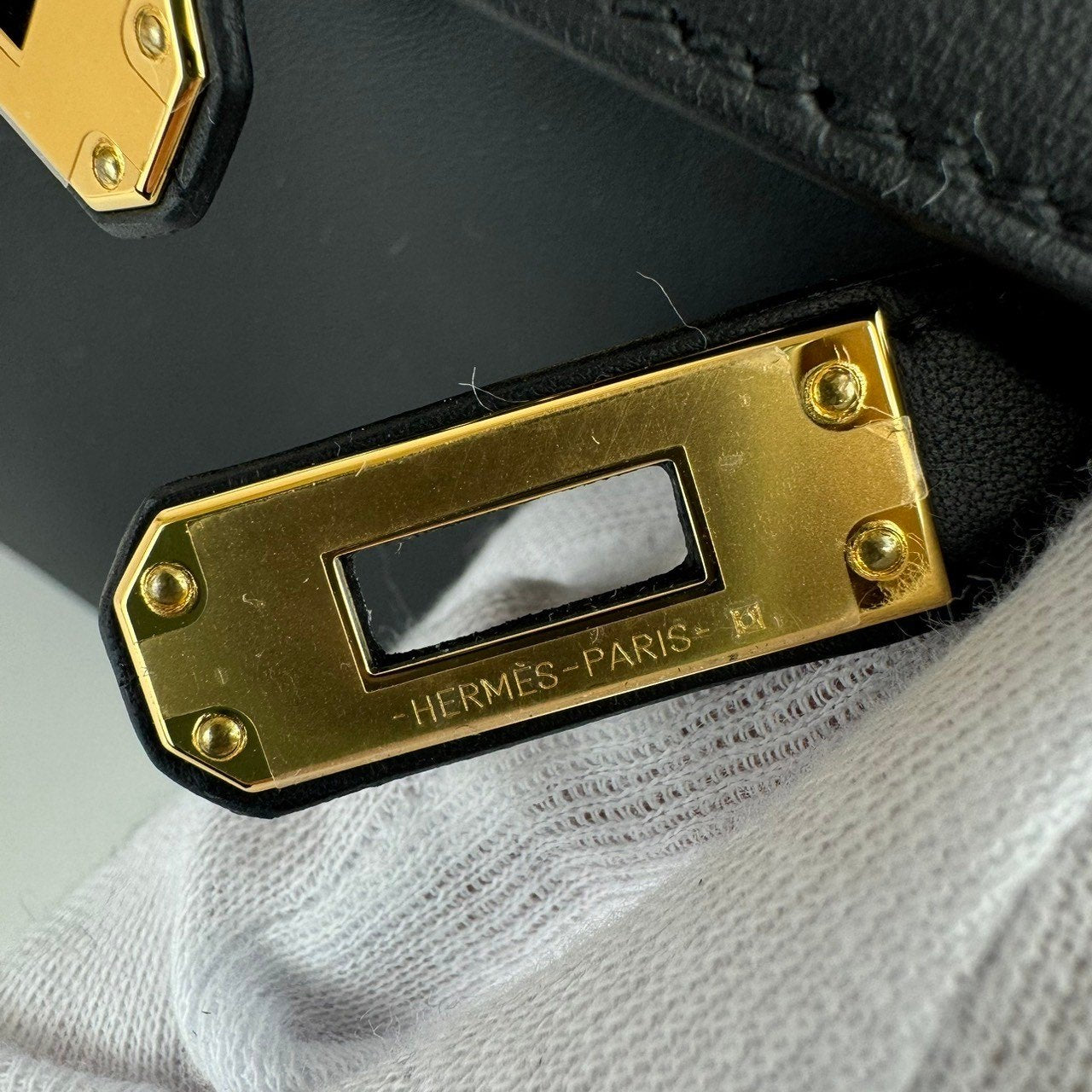 Kelly jump ケリージャンプ Black ブラック Swift スイフト GHW ゴールド金具 Stamp-W W刻印