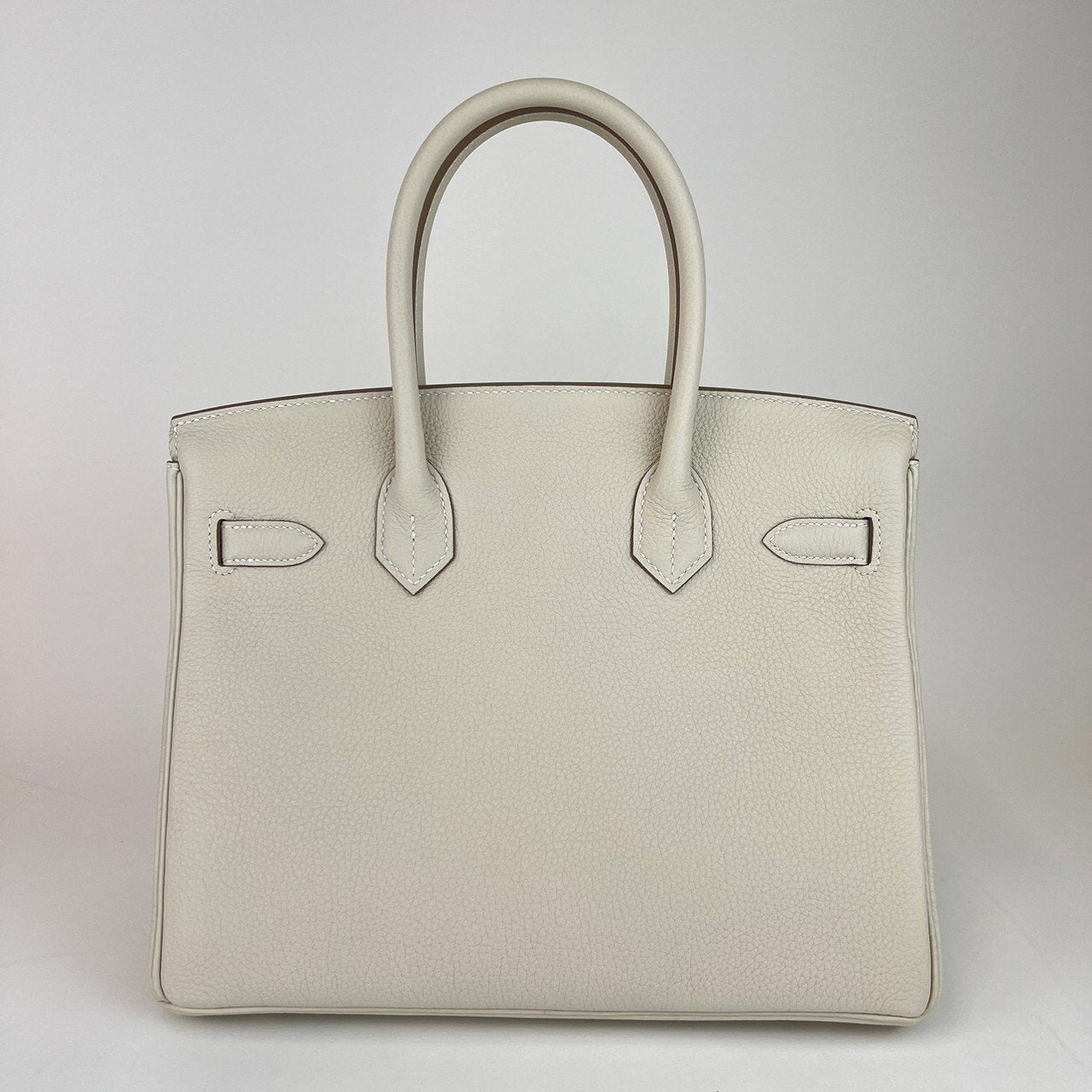 Birkin30 バーキン30 Craie クレTogo トゴ GHW ゴールド金具 Stamp-W W刻 レディースバッグ ハンドバッグ
