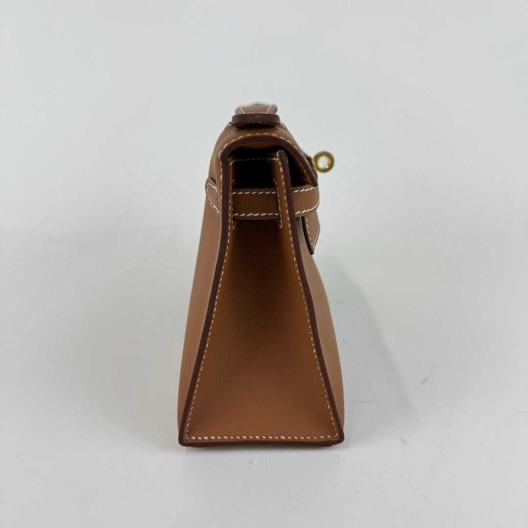 Pochette kelly ポシェットケリー Gold ゴールド W刻 Swift スウィフト