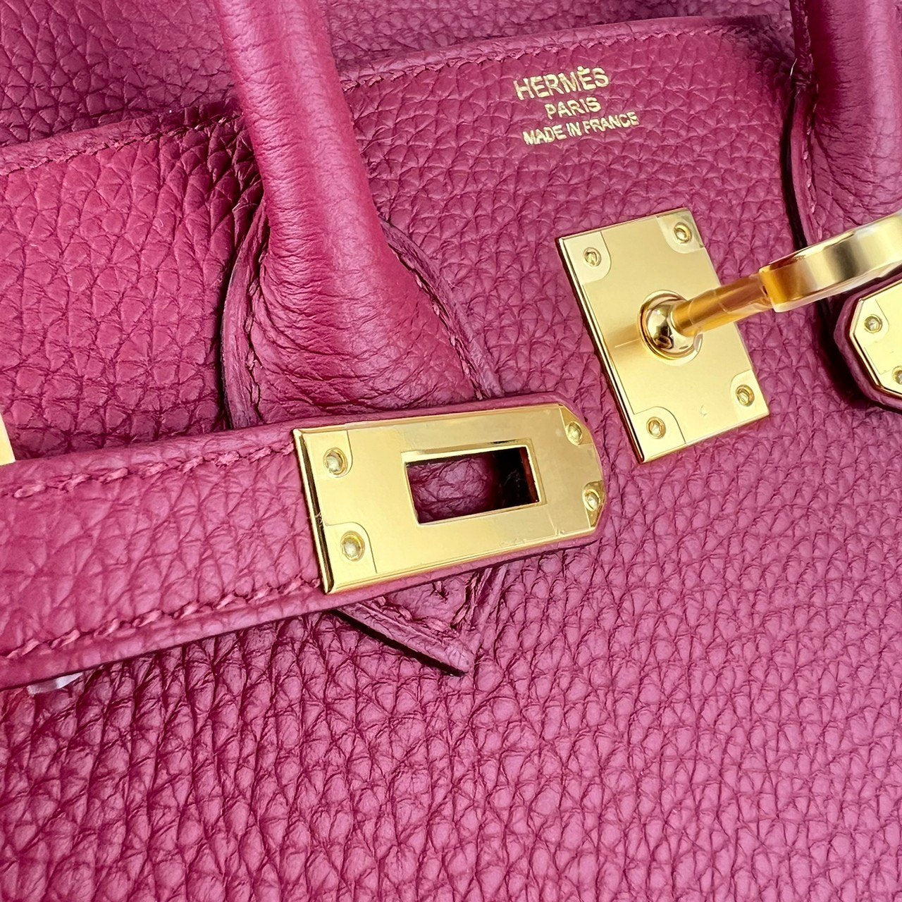 HERMES エルメス Birkin25 バーキン25 Ruby ルビー GHW ゴールド金具 Togo トゴ Stamp-B B刻印