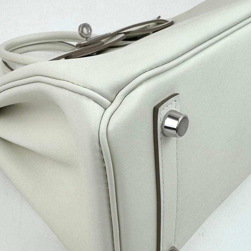 Birkin25 バーキン25 MUSHROOM マッシュルーム Swift スウィフト PHW シルバー金具 B刻