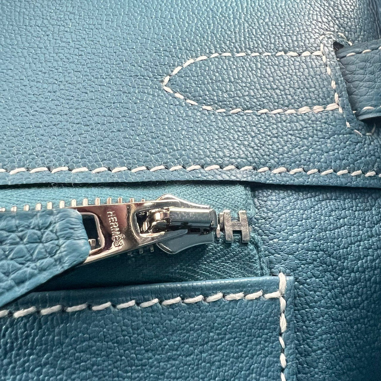 Birkin30 バーキン30 New blue jean ニューブルージン Togo トゴ PHW シルバー金具 Stamp-W W刻印