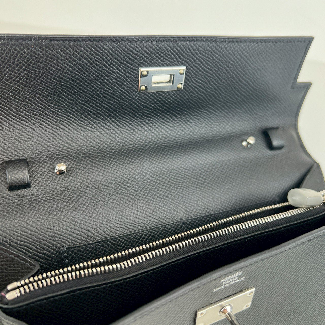 Kelly to go ケリートゥーゴー Black ブラック Epsom エプソン PHW シルバー金具 Stamp-Y Y刻印