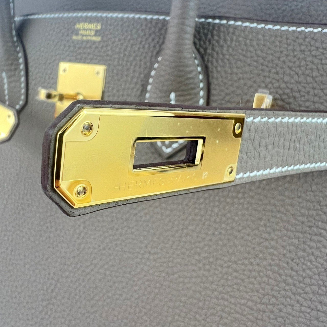 Birkin30 バーキン30 Etoupe エトープ Togo トゴ GHW ゴールド金具 Stamp-W W刻印