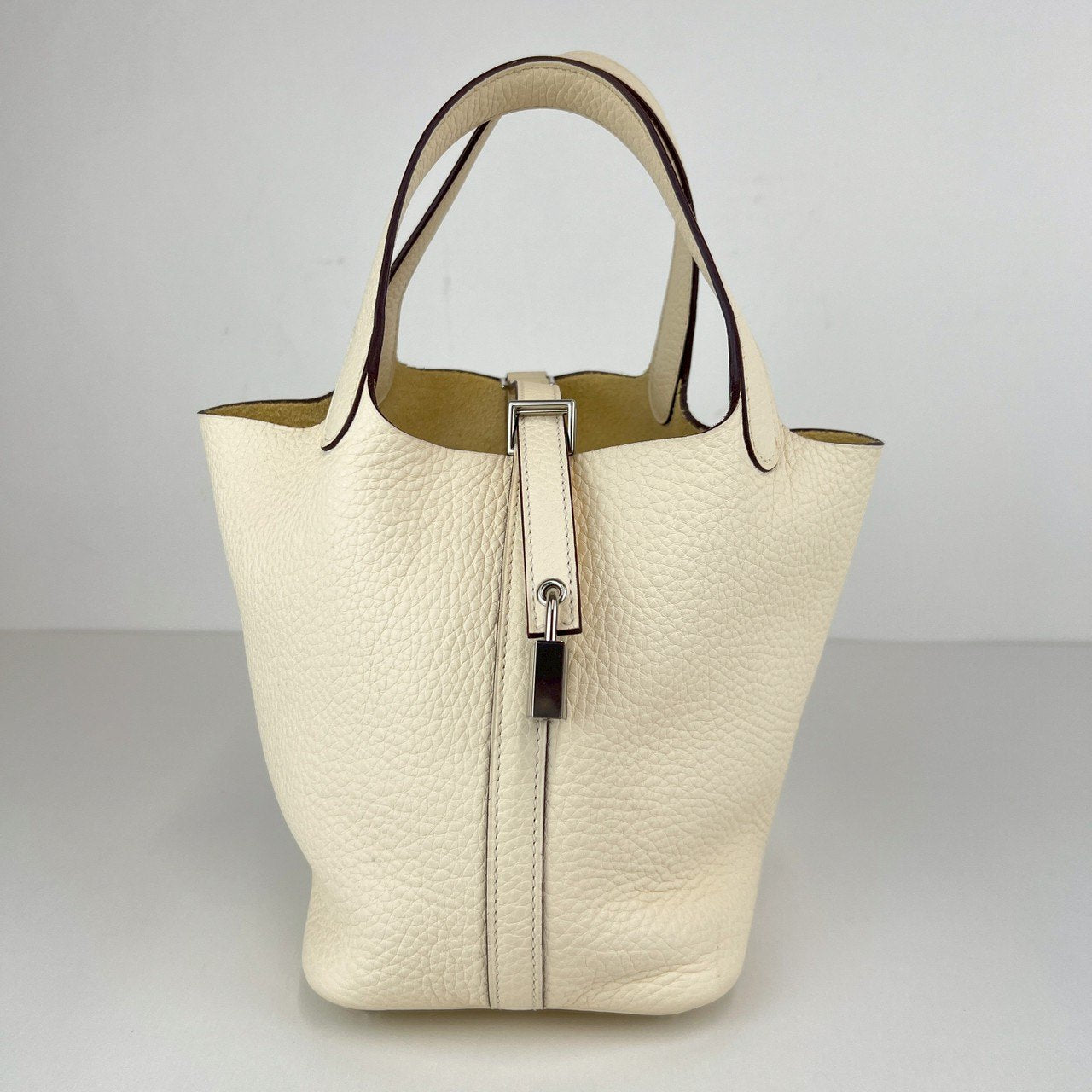 Hermès エルメス Picotin Lock PM ピコタンロック PM Stamp-Z Z刻印 Taurillon Clemence トリオンクレマンス Nata ナタ PHW シルバー金具