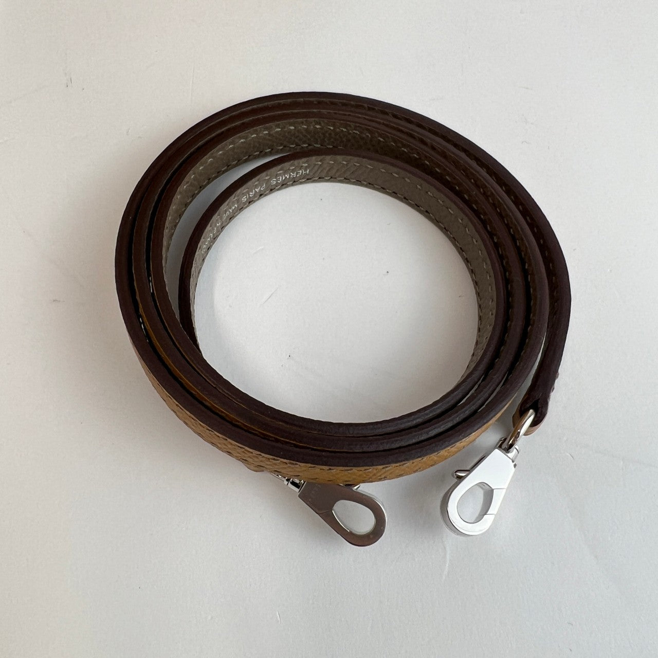 Mini Kelly Casaque ミニケリー カザック Etoupe/sesami エトープ/セサミ SHW シルバー金具 Epsom エプソン Z刻