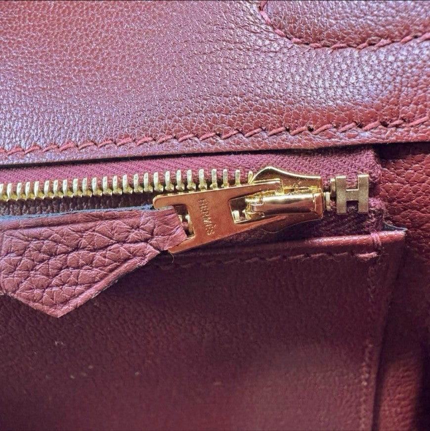 Birkin30 バーキン30 Rouge H ルージュアッシュ GHW ゴールド金具 Stamp-K K刻印 Togo トゴ