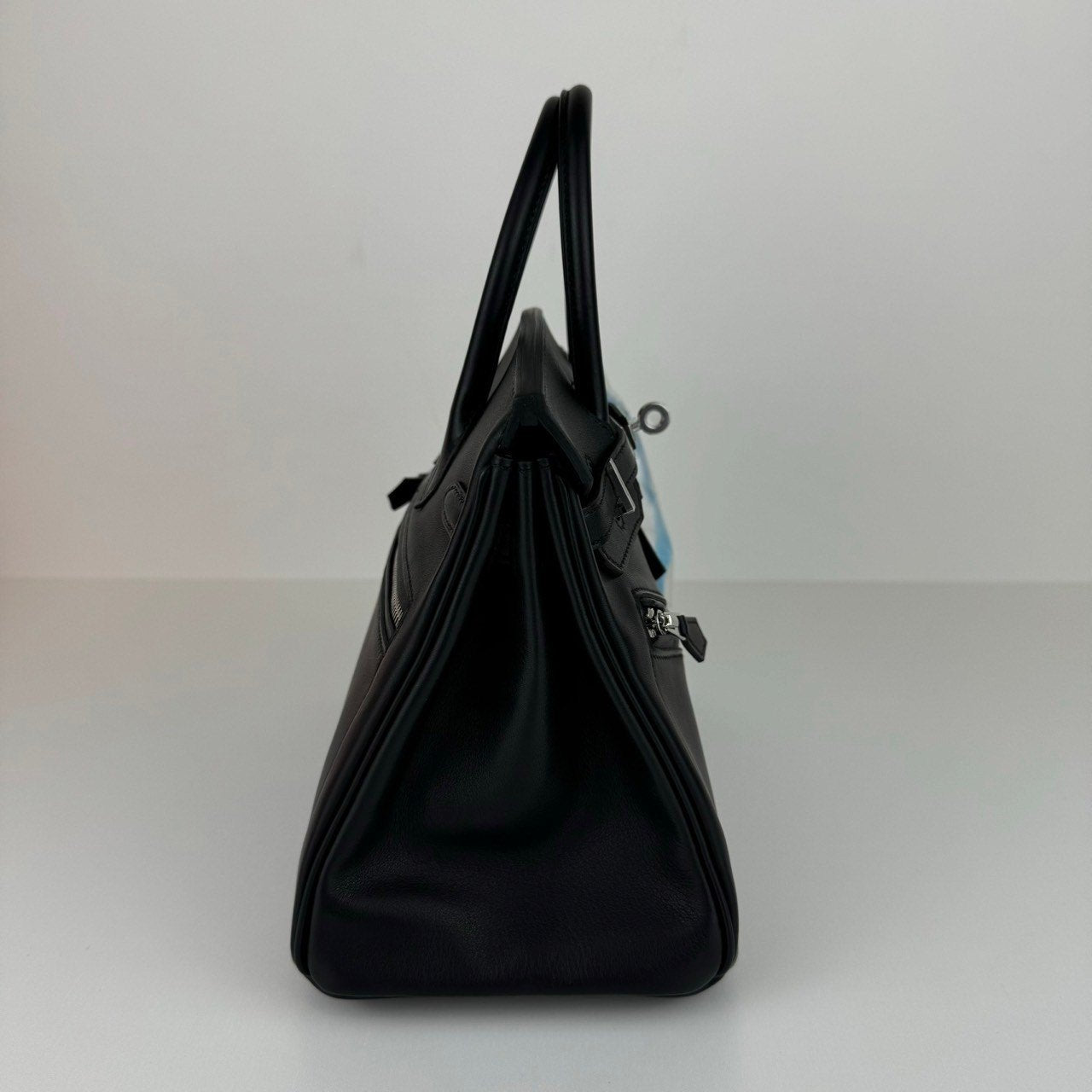 Birkin25 Rock バーキン25ロック Black ブラック PHW シルバー金具 W刻印 Veau Volupto ヴォーヴォリュプト