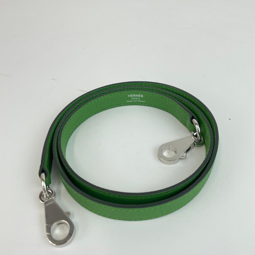 新品 HERMES エルメス Kelly25 ケリー25 Vert yucca ヴェールユッカ Epsom エプソン PHW シルバー金具 B刻